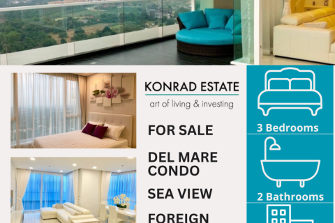 Condominio de 3 dormitorios en Pattaya, Tailandia № 152577
