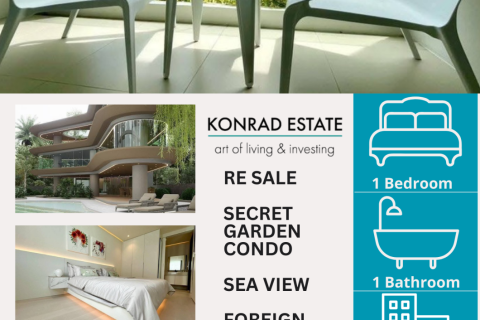 Condo in Pattaya, Thailand, 1 bedroom № 164975