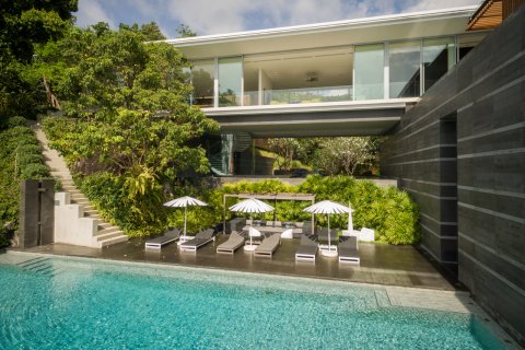 Chalet de 4 dormitorios en Kamala, Tailandia № 153782 - foto 9