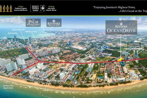 Off-Plan The Riviera Ocean Drive in Pattaya, Thailand № 25250 - Foto 4