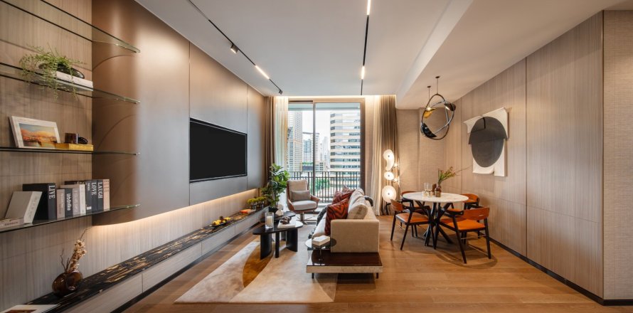 Condominio de 2 dormitorios en Watthana, Bangkok, Tailandia № 163889