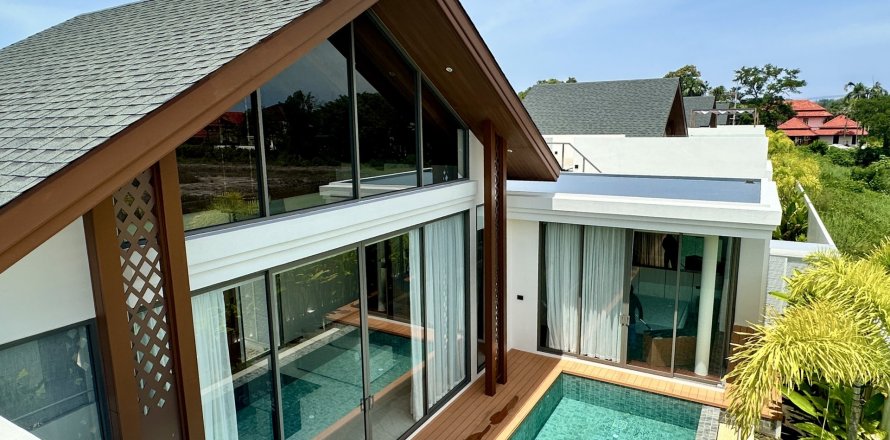 Chalet de 3 dormitorios en Bang Tao, Tailandia № 210008
