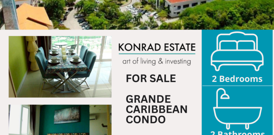 Condominio de 2 dormitorios en Pattaya, Tailandia № 153821