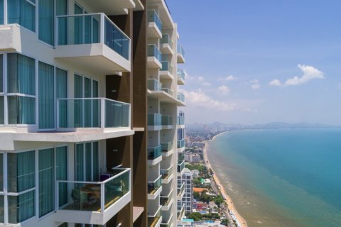 Condominio de 3 dormitorios en Pattaya, Tailandia en Cetus Beachfront № 121093