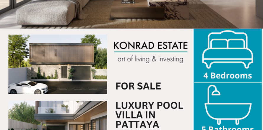 Condominio de 4 dormitorios en Pattaya, Tailandia № 150438