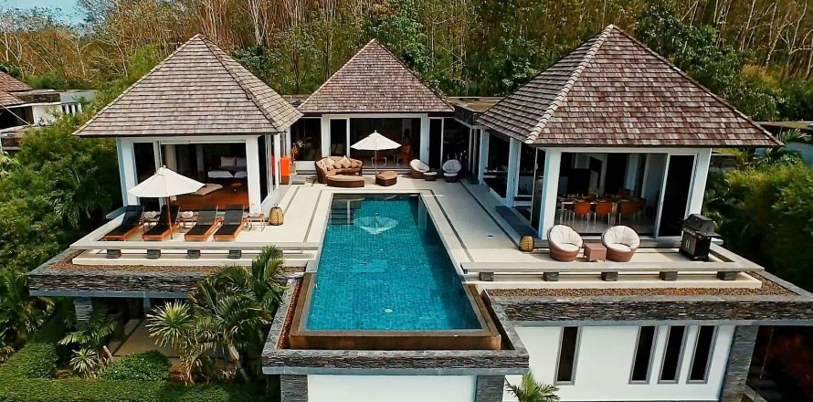 Villa on Layan Beach, Thailand 4 bedrooms № 70701