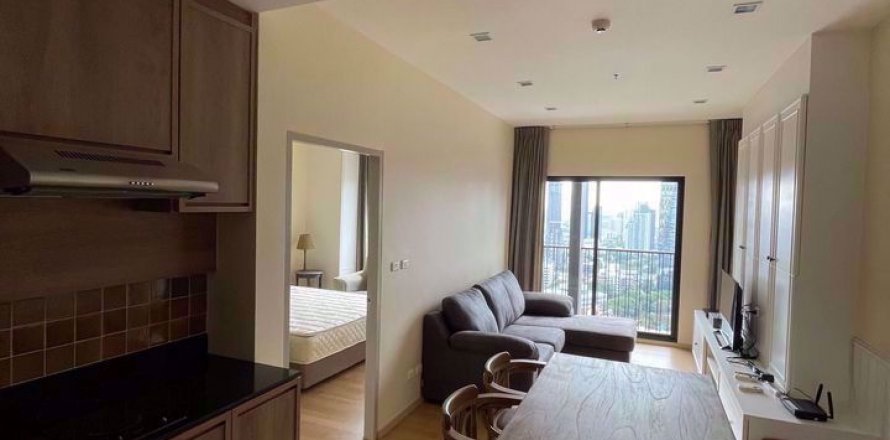 Condominio de 1 dormitorio en Bangkok, Tailandia en Noble Reveal  № 51576