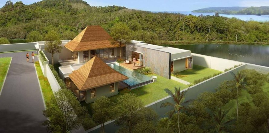 Chalet de 3 dormitorios en Phuket, Tailandia № 114096