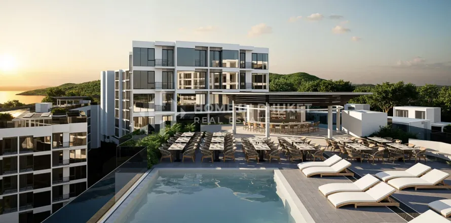 Estudio en el condominio en Rawai, Tailandia № 209992