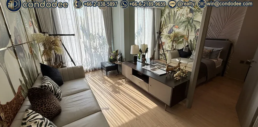 Eigentumswohnung in Watthana, Bangkok, Thailand, 1 Schlafzimmer  № 201349