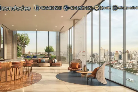 Condo à Khlong San, Bangkok, Thaïlande, 1 chambre  № 201347 - photo 15