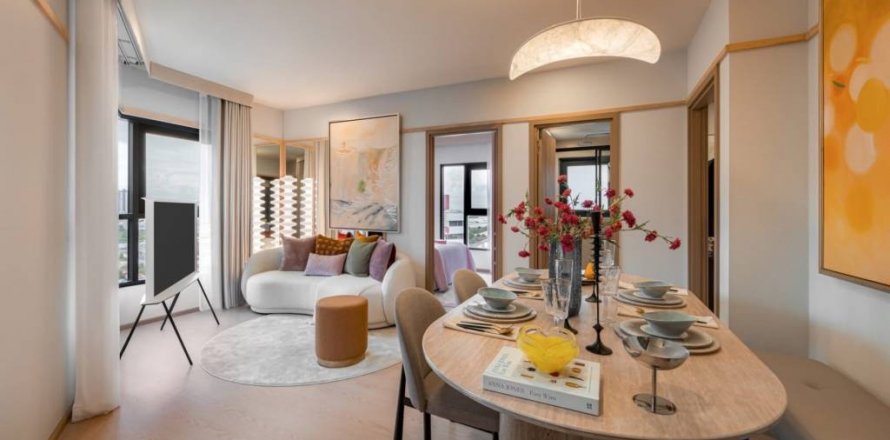 Condominio de 2 dormitorios en Bangkok, Tailandia № 135238