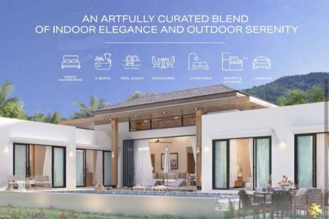 Chalet de 3 dormitorios en Krabi, Tailandia № 134560 - foto 4