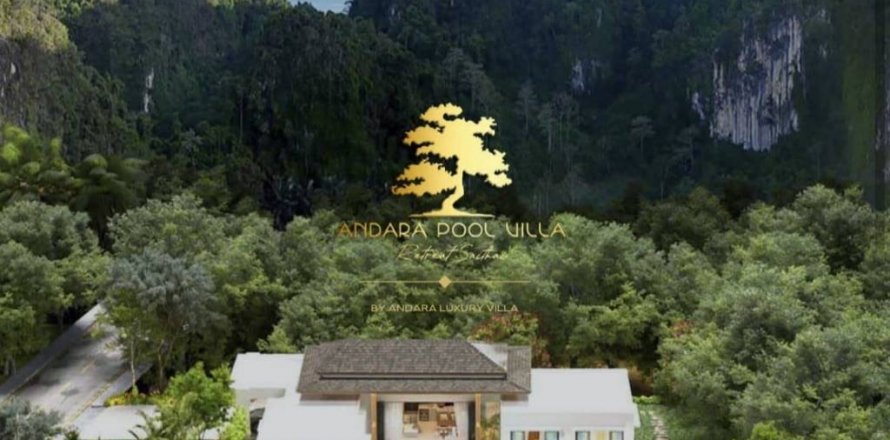 Chalet de 3 dormitorios en Krabi, Tailandia № 134560