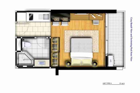 Estudio en el condominio en Pattaya, Tailandia № 208930 - foto 9