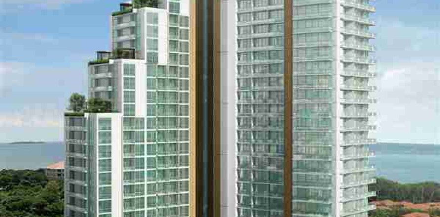 Condo à Pattaya, Thaïlande, 1 chambre № 208929