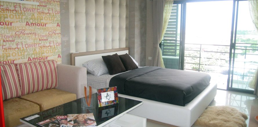 Estudio en el condominio en Pattaya, Tailandia № 204386