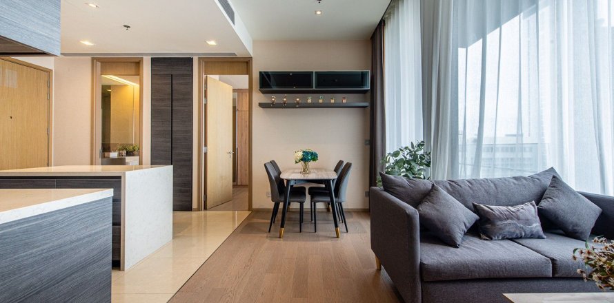 Condominio de 2 dormitorios en Bangkok, Tailandia en THE ESSE ASOKE  № 75567