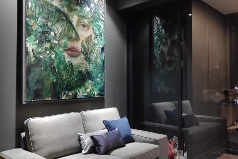 Кондоминиум с 1 спальней в Бангкоке, Таиланд в IDEO MOBI ASOKE № 75570