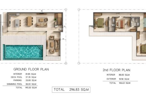 Casa de 3 dormitorios en Ko Samui, Tailandia № 172577 - foto 19