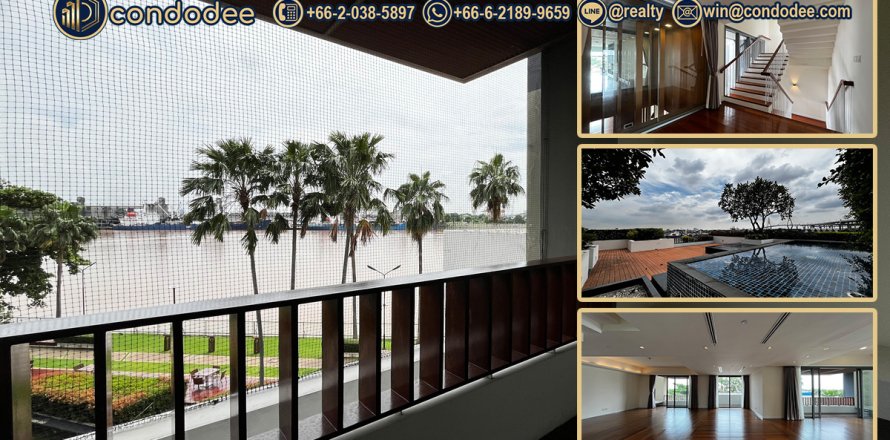 Condo in Sathon, Bangkok, Thailand, 3 bedrooms № 201284