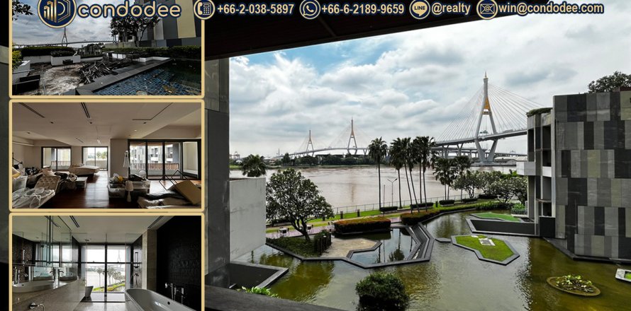 Condo in Sathon, Bangkok, Thailand, 3 bedrooms № 201282