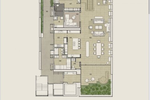 Condominio de 3 dormitorios en Sathon, Bangkok, Tailandia № 133829 - foto 15
