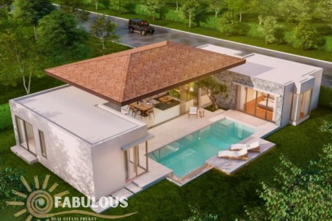 Chalet de 3 dormitorios en Bang Tao, Tailandia № 179476