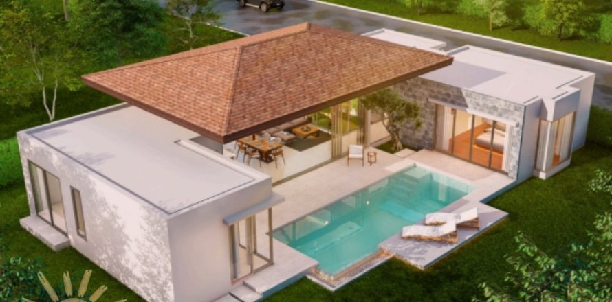 Chalet de 3 dormitorios en Bang Tao, Tailandia № 179476
