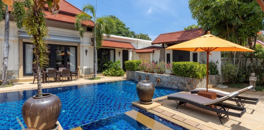 Chalet de 4 dormitorios en Bang Tao, Tailandia № 179480