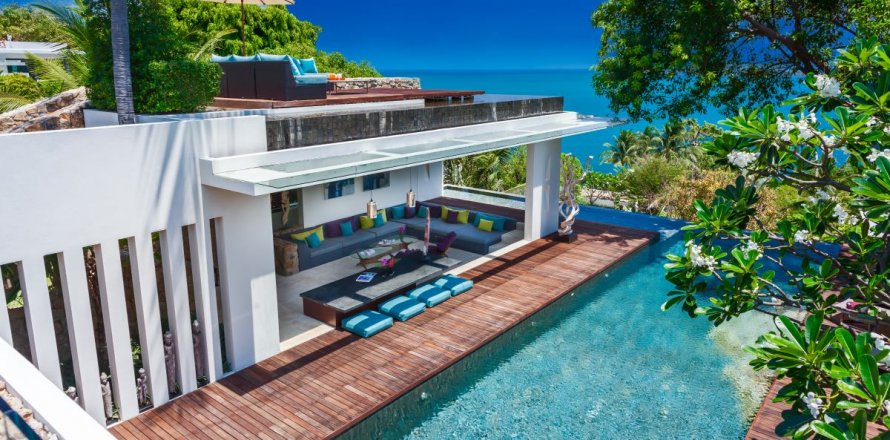 Chalet de 5 dormitorios en Ko Samui, Tailandia № 134051