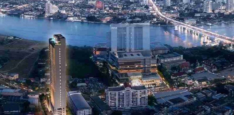 Condominio de 1 dormitorio en Thonburi, Bangkok, Tailandia № 183694