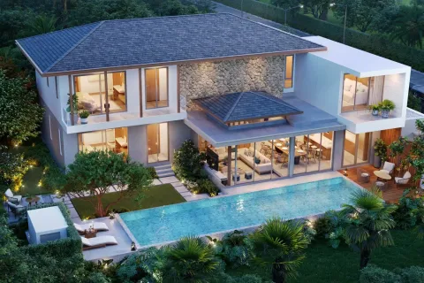 Casa de 4 dormitorios en Bang Tao, Tailandia № 157339 - foto 24