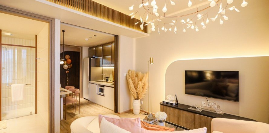 Condominio de 1 dormitorio en Pattaya, Tailandia № 54247