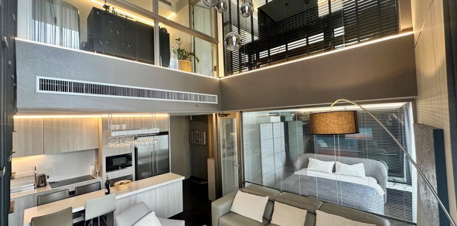 Condo à Bangkok, Thaïlande, 2 chambres № 66558