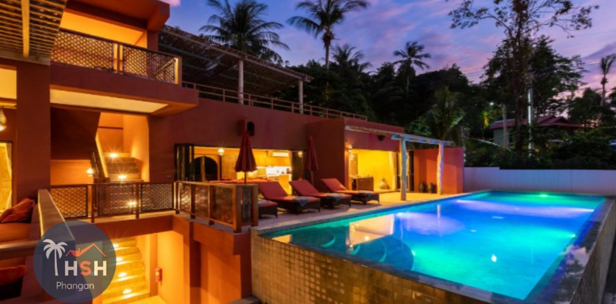 Villa in Koh Pha Ngan, Thailand 4 bedrooms № 179956