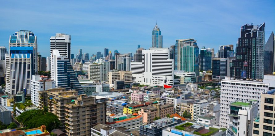 Condo à Bangkok, Thaïlande, 2 chambres № 67007