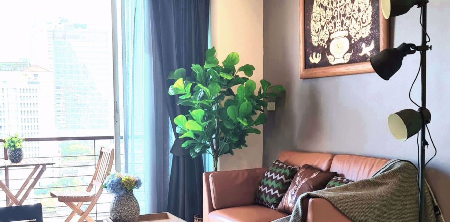 Condominio de 1 dormitorio en Bang Rak, Bangkok, Tailandia № 47936