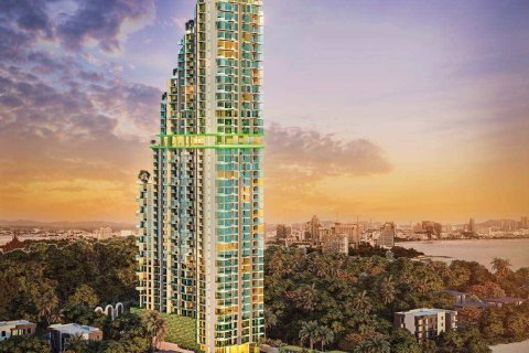 Condominio de 4 dormitorios en Pattaya, Tailandia № 222675