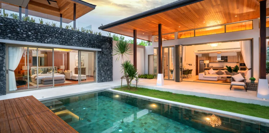 Chalet de 3 dormitorios en Phuket, Tailandia № 135189