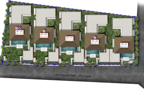 Chalet de 3 dormitorios en Phuket, Tailandia № 135189 - foto 17
