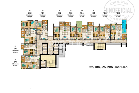 Condo in Pattaya, Thailand, 2 bedrooms № 197796 - photo 13