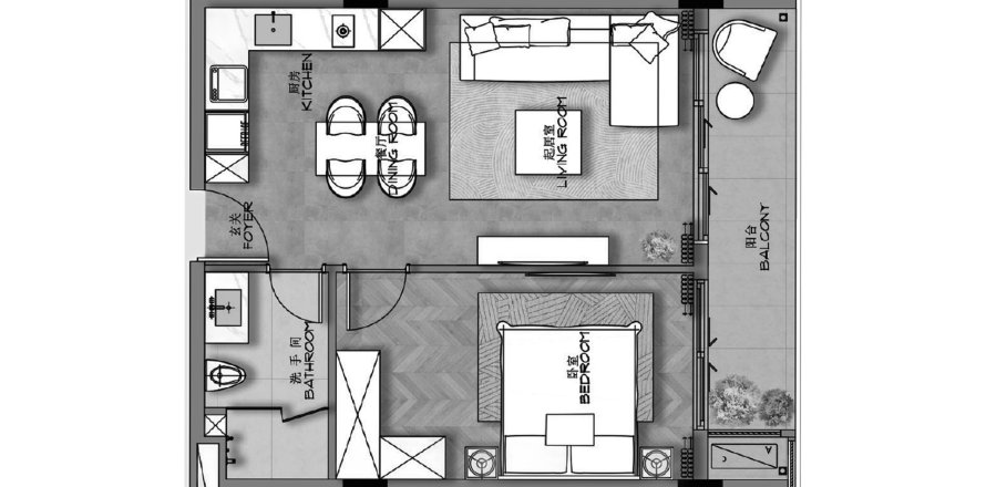 Off-plan Ayana Heights Seaview Residence in Phuket, Thailand № 82859 - photo 1