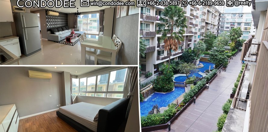 Condo in Watthana, Bangkok, Thailand, 2 bedrooms  № 200902