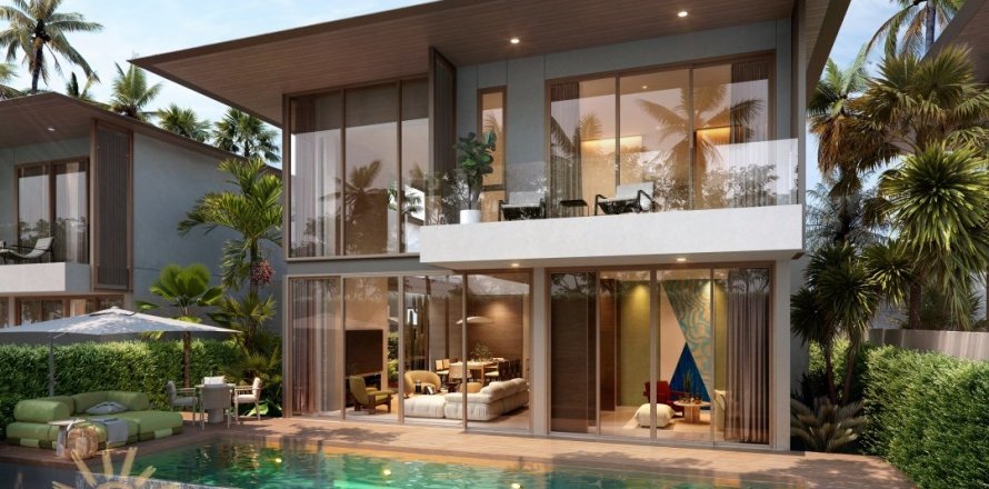 Chalet de 3 dormitorios en Bang Tao, Tailandia № 179236
