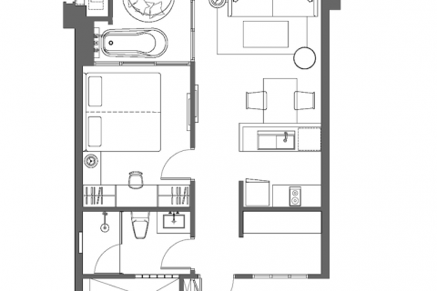Apartamento de 1 dormitorio en Phuket, Tailandia № 67276 - foto 15