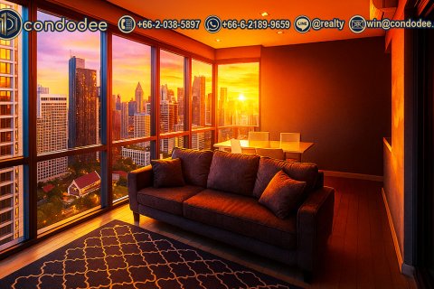 Condo in Watthana, Bangkok, Thailand, 2 bedrooms № 200533