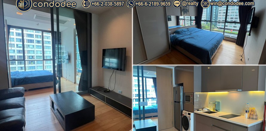 Condo à Watthana, Bangkok, Thaïlande, 1 chambre  № 200535
