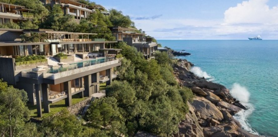 Chalet de 4 dormitorios en Kamala, Tailandia № 202158