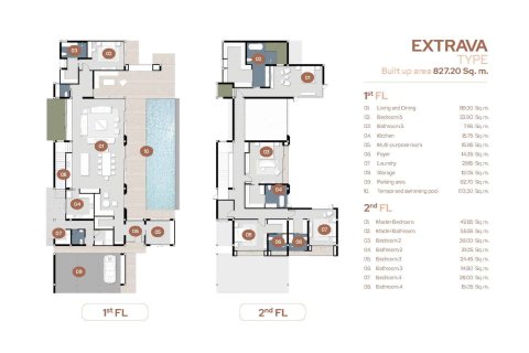 Chalet de 5 dormitorios en Chalong, Tailandia № 166590 - foto 11
